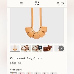 Madre by Manuel dreesman croissant bag charm!